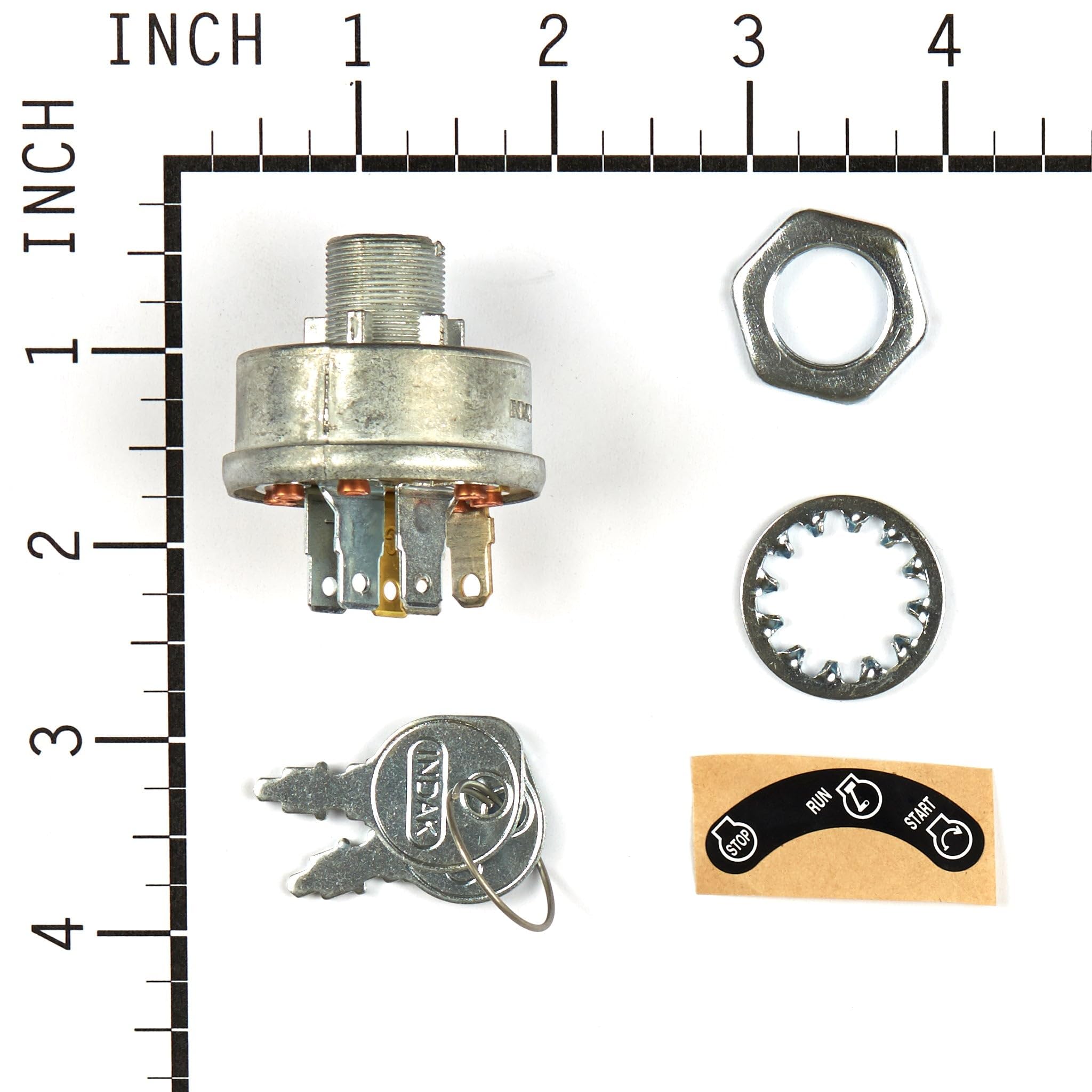 Briggs & Stratton 692318 Key Switch Assembly, Grey : Amazon.ca