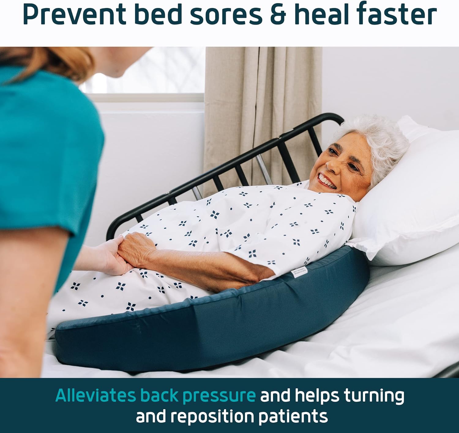 Lunderg Bedsore Pillow + Alternating Air Pressure Pad for Recliner Chair - Bed Sore Prevention