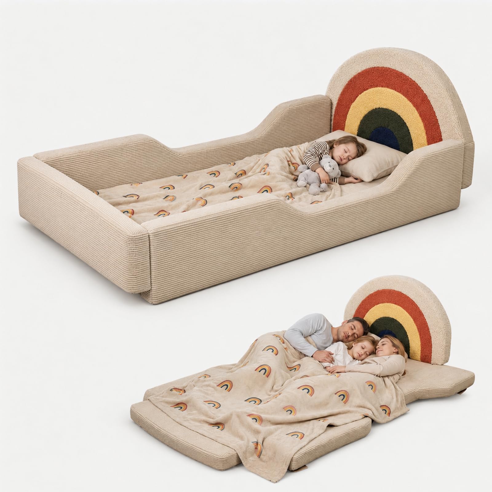 liftoza Rainbow Toddler Bed