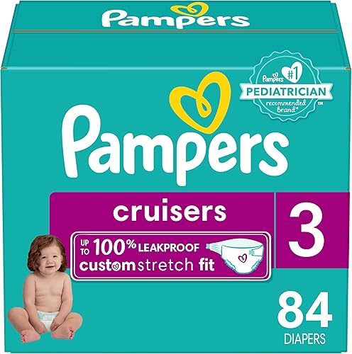 Pañales tamaño 3 84 unidades pañales desechables para bebés Pampers Cruisers súper paquete el embalaje puede variar disponible en Yaxa Colombia