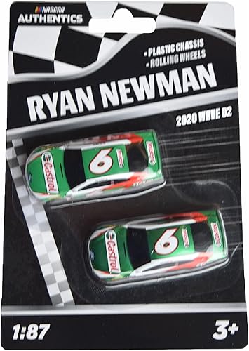 NASCAR 2 Pack Ryan Newman, 2020 Wave 02 escala 187