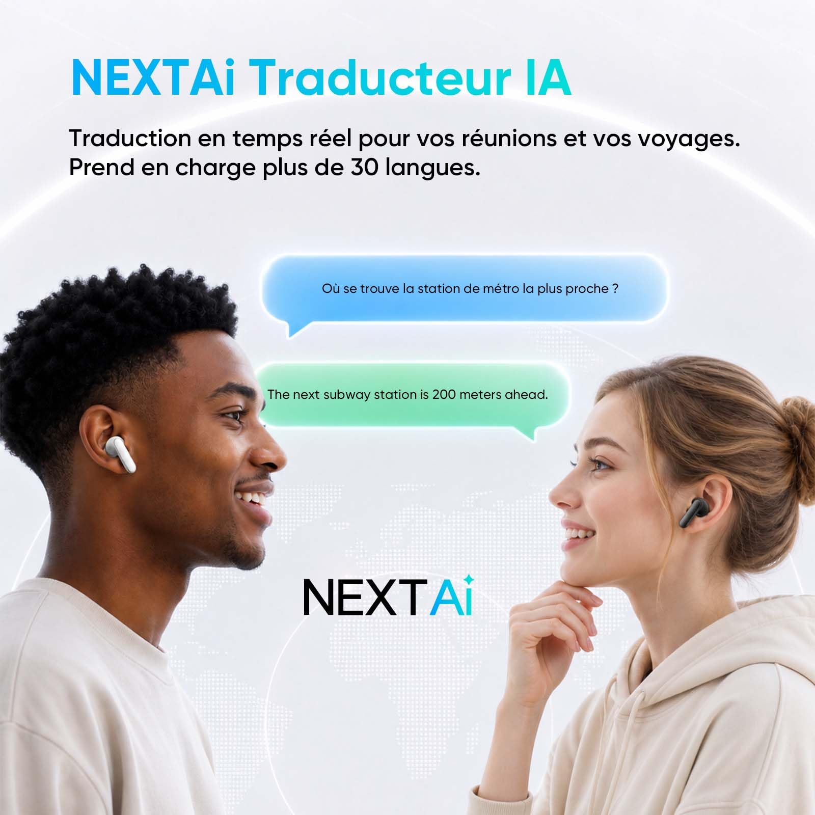 realme Buds Air 8 Pro Écouteurs Bluetooth sans Fil, Adaptative 55dB, Haut-parleurs 11mm+6mm Double DAC, Autonomie 50H, LHDC, Hi-Res Audio, Bluetooth 6.1, Réduction Bruits Appels IA, IP55, Noir