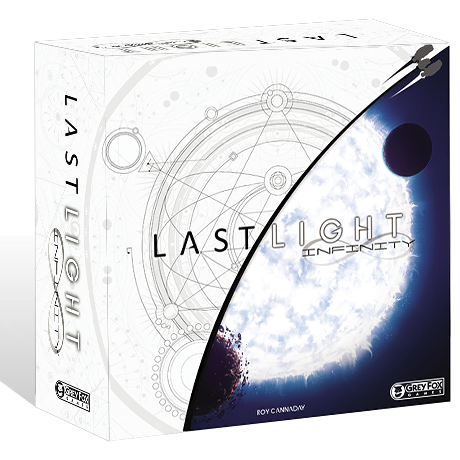 Grey Fox Games Last Light: Infinity Expansion | Strategy Board Game | Space Exploration | 2 to 8 Players | 60 Minutes