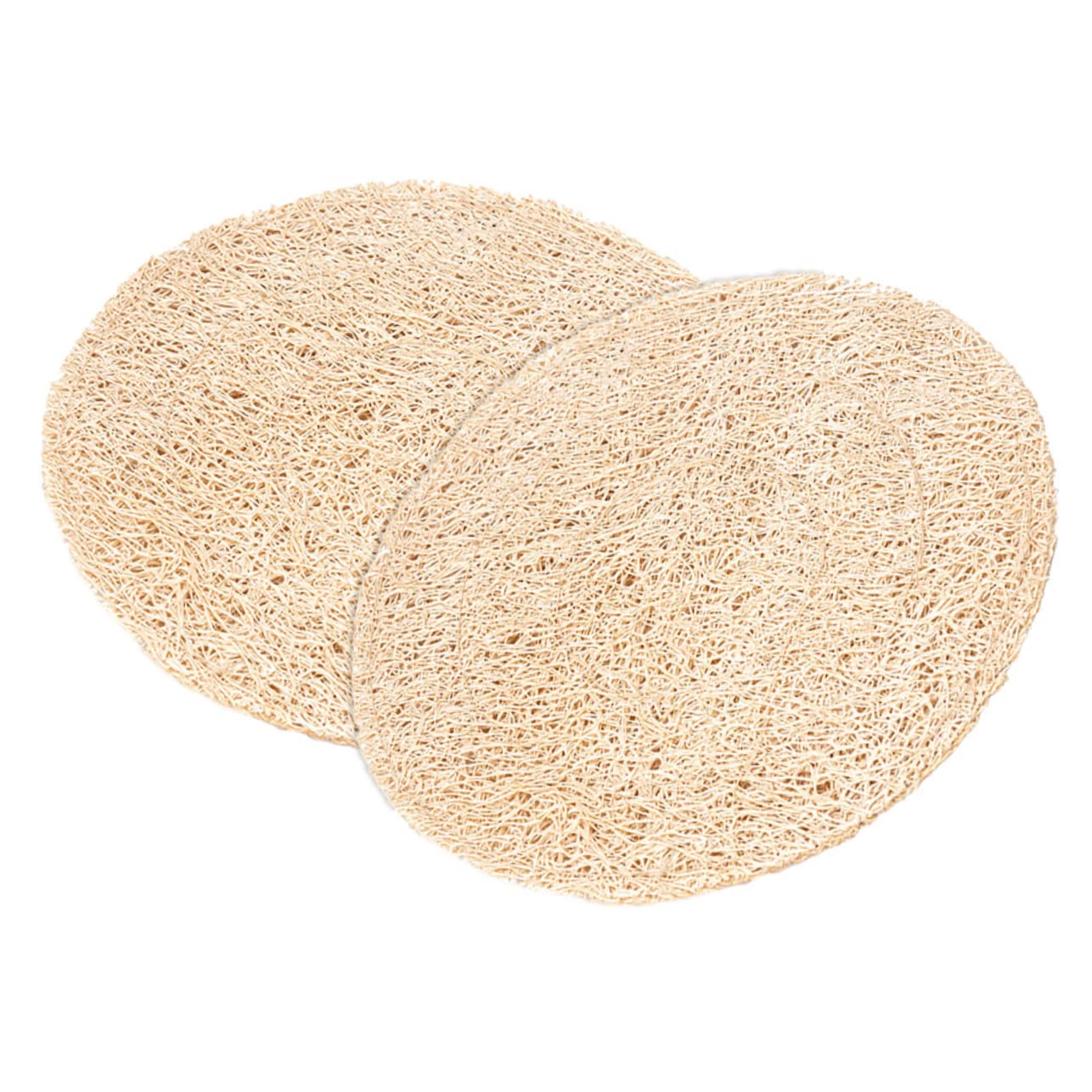 Alipis 6pcs Non- - Cup Mats Loofah for Tea and Drink Holders for All Cups Lightweight Cushions for Home and Kitchen Use