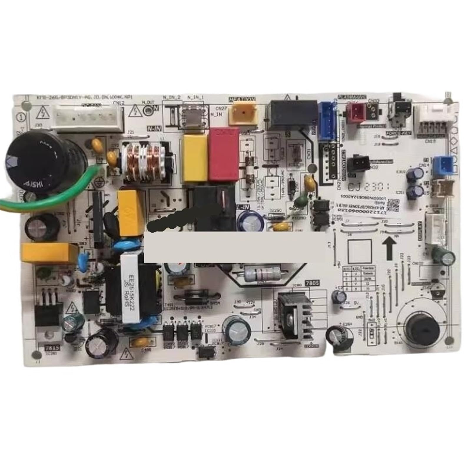 FKLSQYDU 1pcs EU-KFR50G/BP3N1Y-AFCU KFR26G/BP3N1Y-AE 17122000016771 air Conditioning Computer Board(White Board Same use)