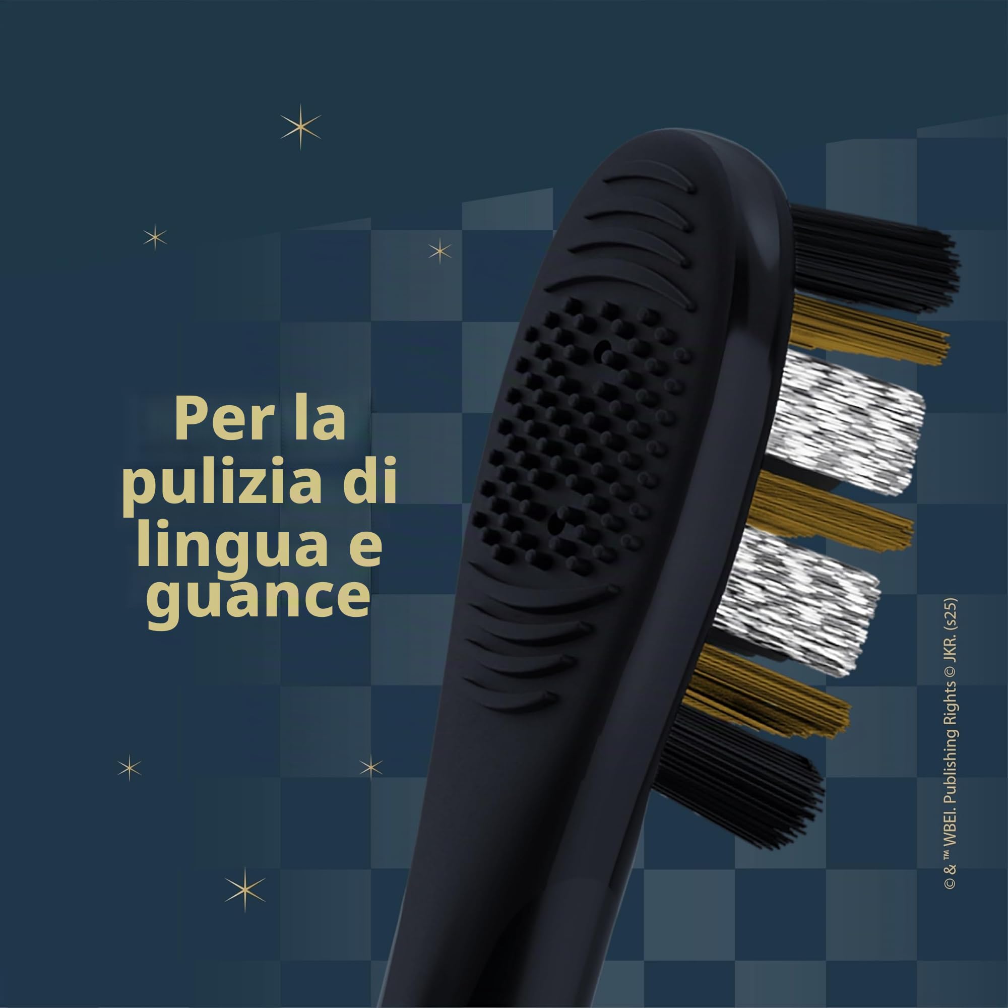 Colgate Harry Potter - Spazzolino da denti elettrico a batteria, per adulti, con 2 testine, morbido