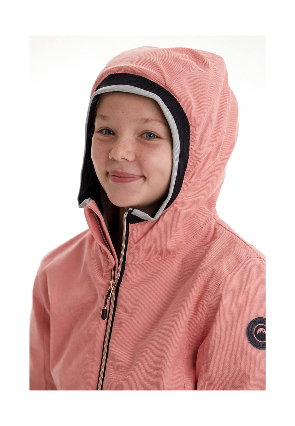 Killtec Ksw 52 Grls Ski Jckt Chaqueta funcional de esquí con capucha y paranieves Niñas