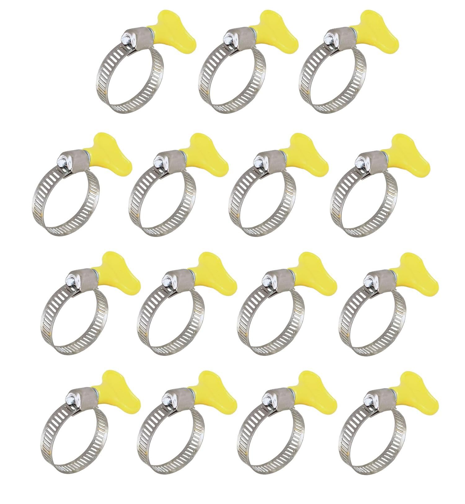 ESEKSAFAR 15 pcs 1 Inch Butterfly Hose Clamp Set Clamp Diameter Size Adjusted (15mm to 25mm) (B0D6LXWZQN) Amazon Price History, Amazon Price Tracker