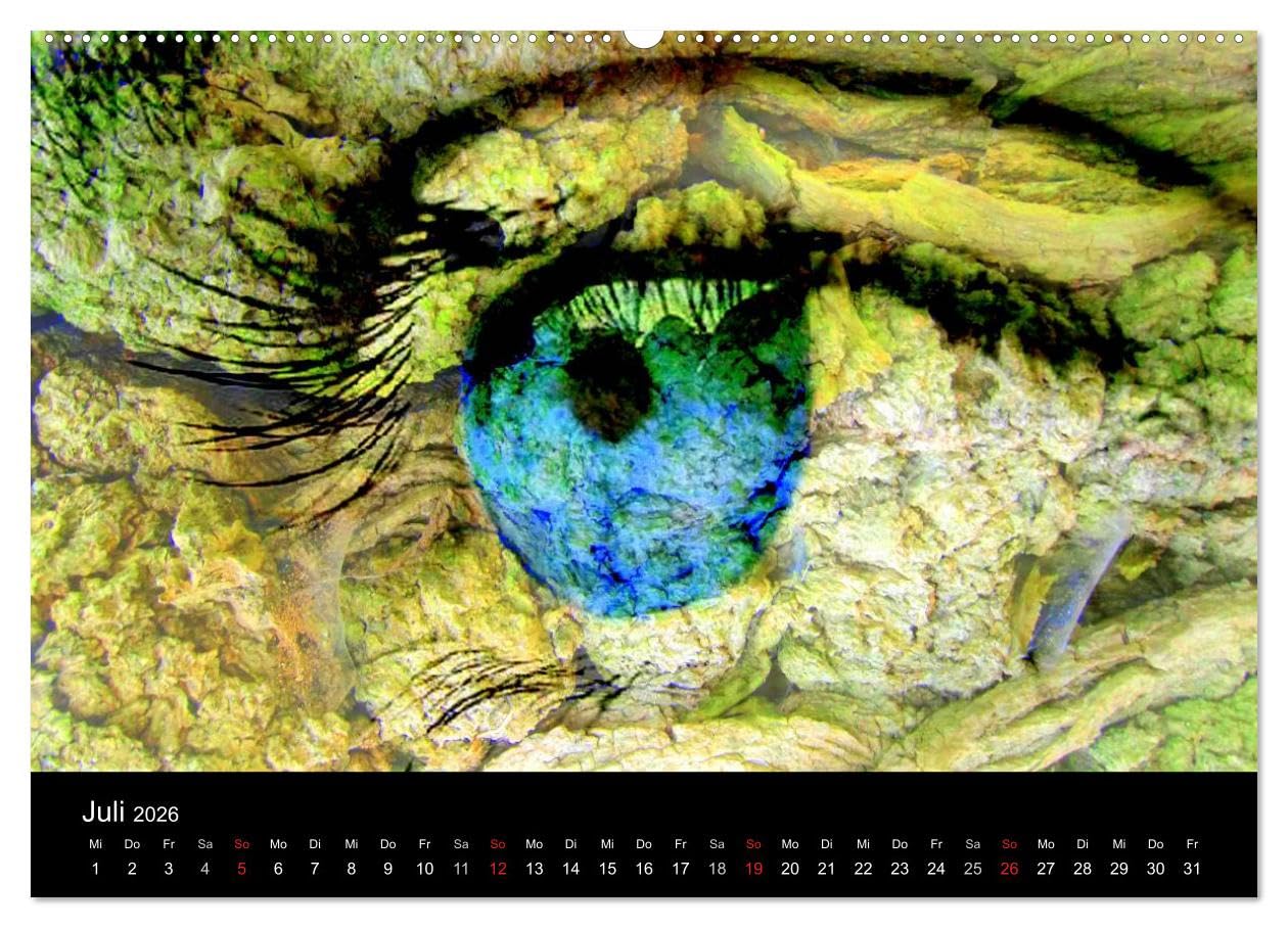 MEDIA-ART Der Kunstkalender (hochwertiger Premium Wandkalender 2026 DIN A2 quer), Kunstdruck in Hochglanz: Die schönsten Collagen von BERNADO-ART (CALVENDO Kunst)