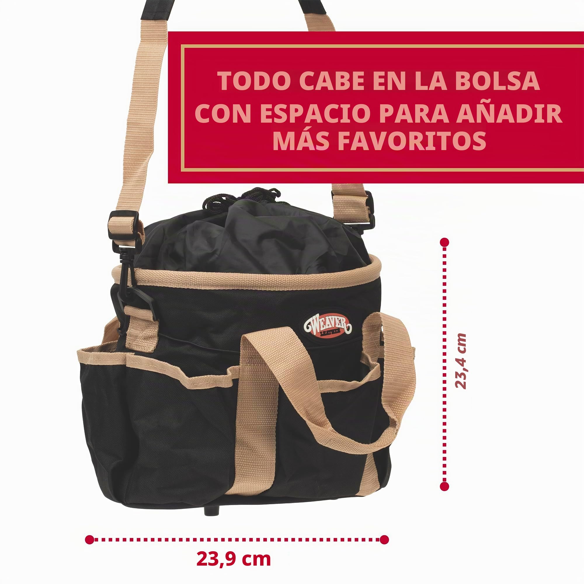 Weaver - Kit de Cuidado de Piel, 65-2055-BK, Black/Beige