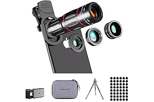 Phone Camera Lens Kit for iPhone Photography, Upgraded Version