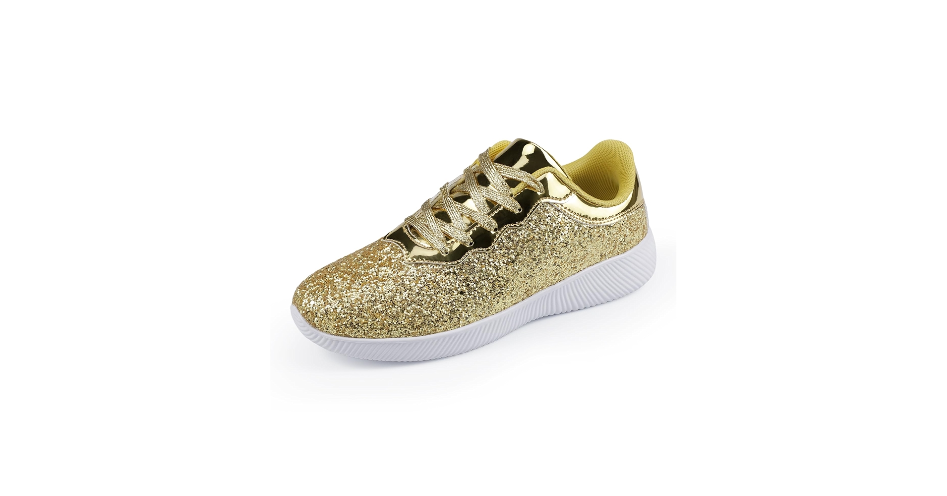 Amazon.com | Lxuan Women's Glitter Sneakers Shoes