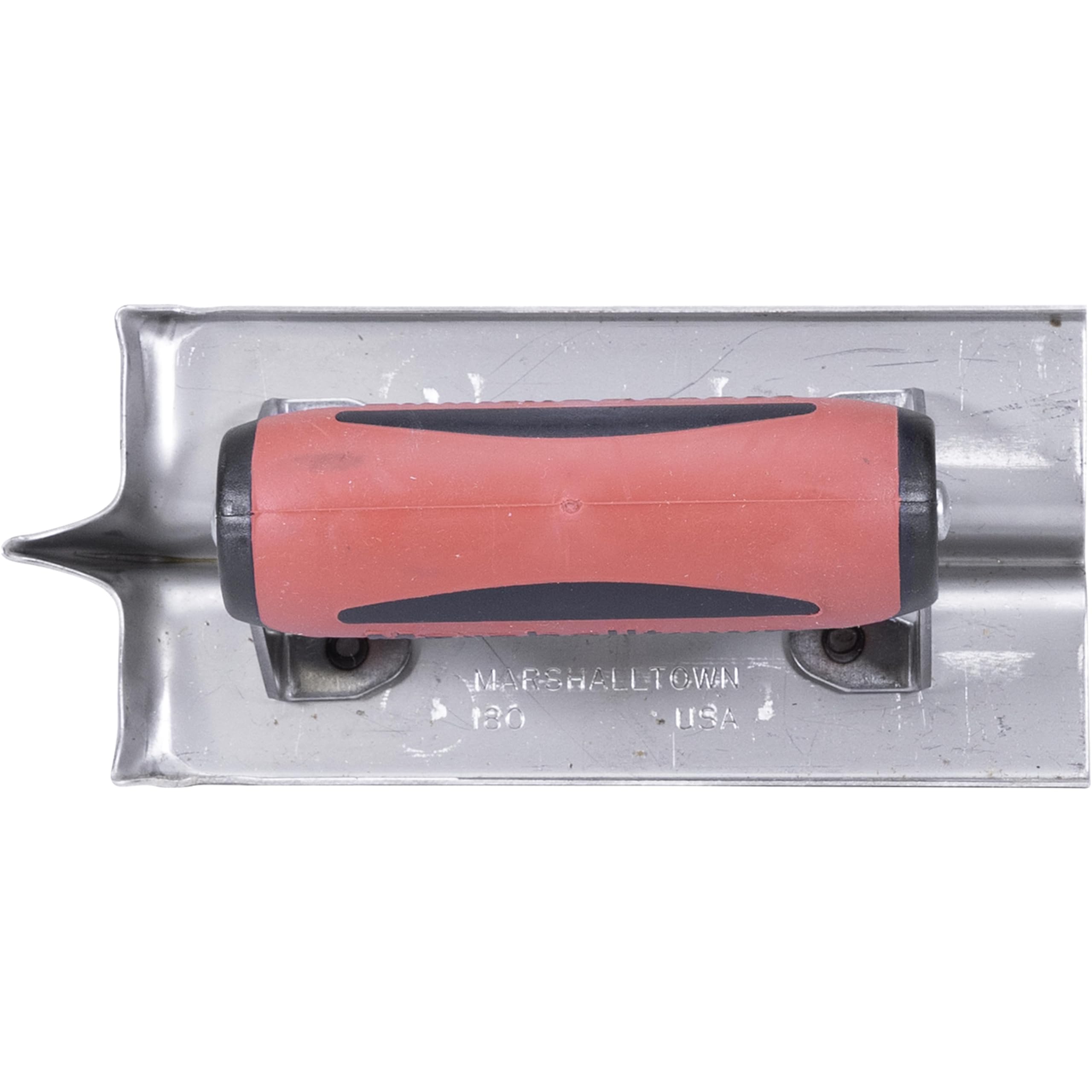 Groover Marshalltown - R 6 mm, L 13 mm, P 13 mm con impugnatura Durasoft, in acciaio inossidabile, utensili per pavimenti e calcestruzzo, dimensioni: 152x76 mm