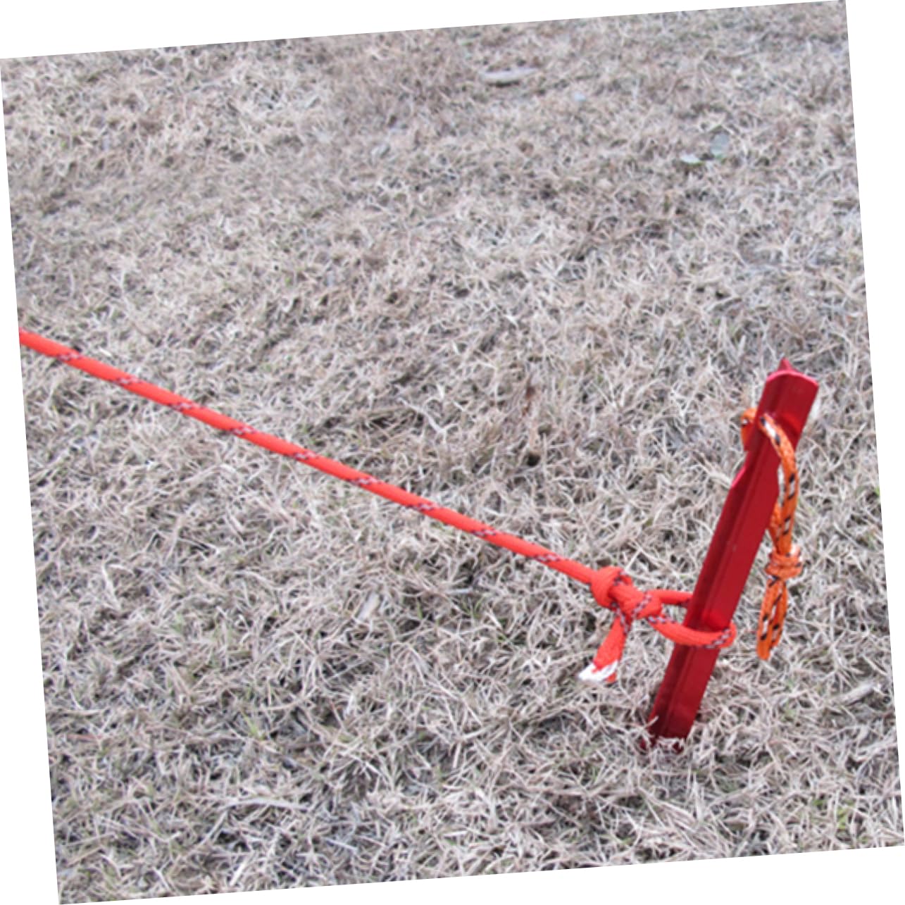 BESPORTBLE Picchetti Da Per Tende A V in Alluminio Da 18 Cm Confezione Da 10 Con Foro Per Corda Picchetti in Alluminio Per Un Fissaggio Sicuro Della