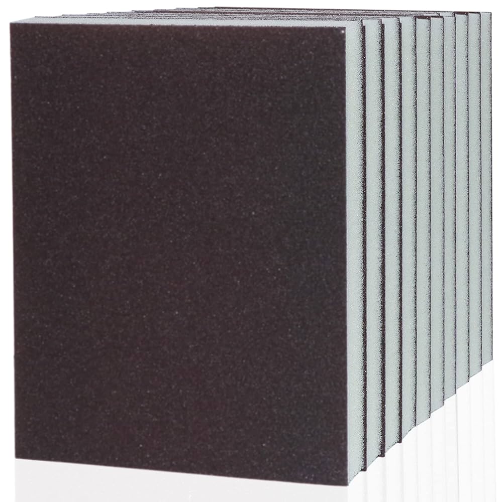 Amazon | IROKCAKPT スポンジ研磨材 耐水ペーパー 粗目～極細目