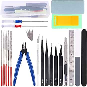 WMYCONGCONG 20 PCS Professional Gundam Model Tools Kit Modeler Basic