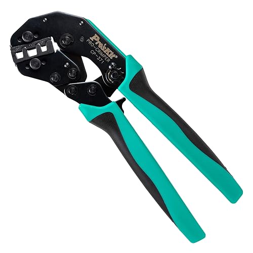 Pro'sKit 902-160 CrimPro Crimper - Engarzadora para virolas de alambre, AWG 2-4-6, Multi