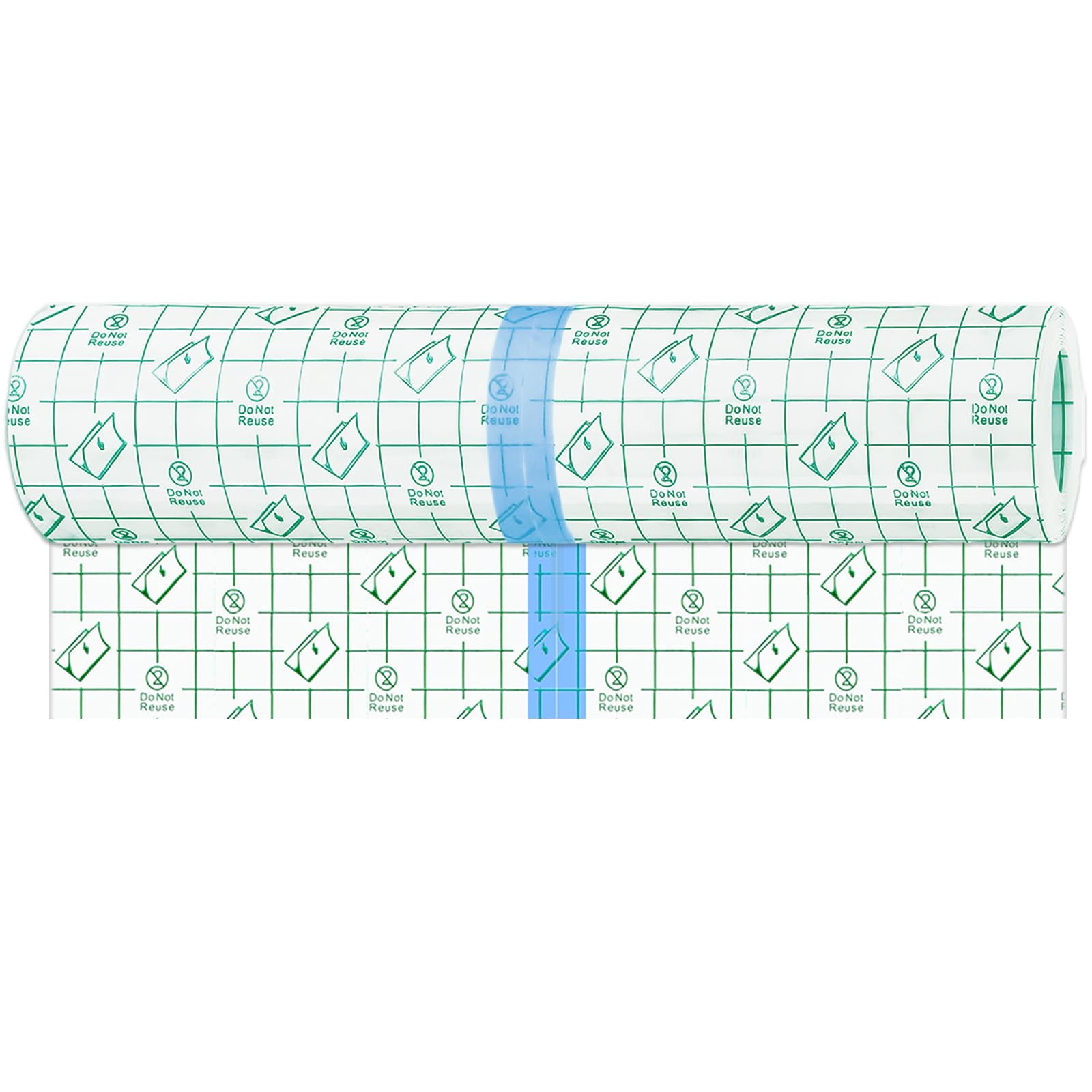 MIUXIA Tattoo Aftercare Bandage 9.8“ X 2.2 Yards Second Skin Tattoo Cover Up Patch Latex-Free Waterproof Wraps for Healing Protection Film