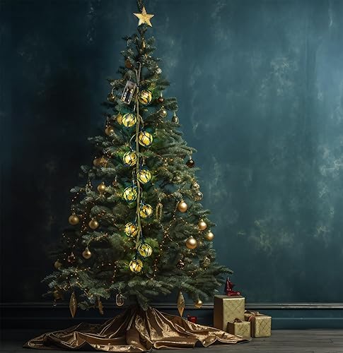 Vista 5 de SAILINGSTORY Glass Fishing Float String Light 2" Buoy Balls Nautical Coastal Beach Christmas Decoration Ornaments