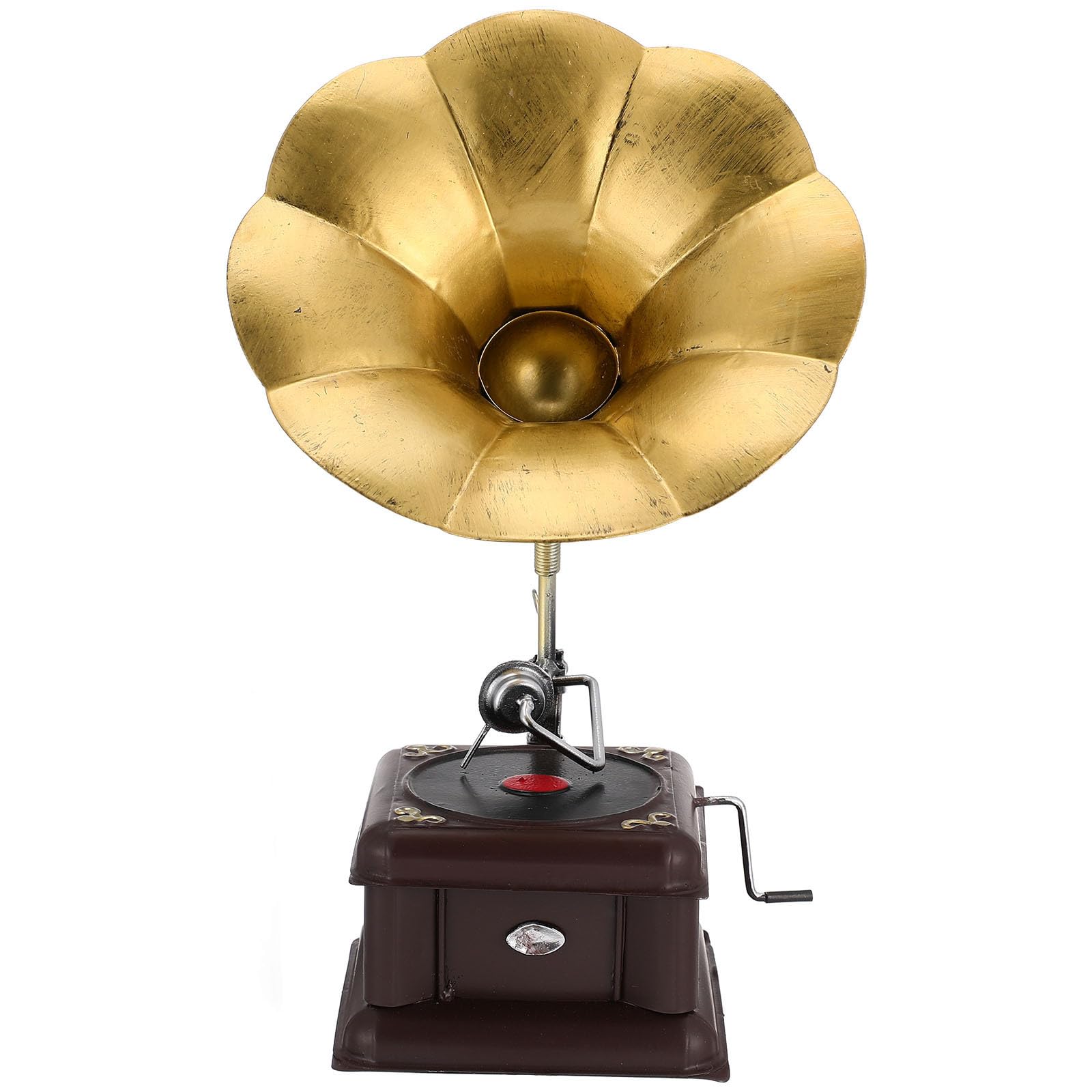 Tourne-Disque Vintage pour Café et Bar : Objet Décoratif Unique Style Ancien