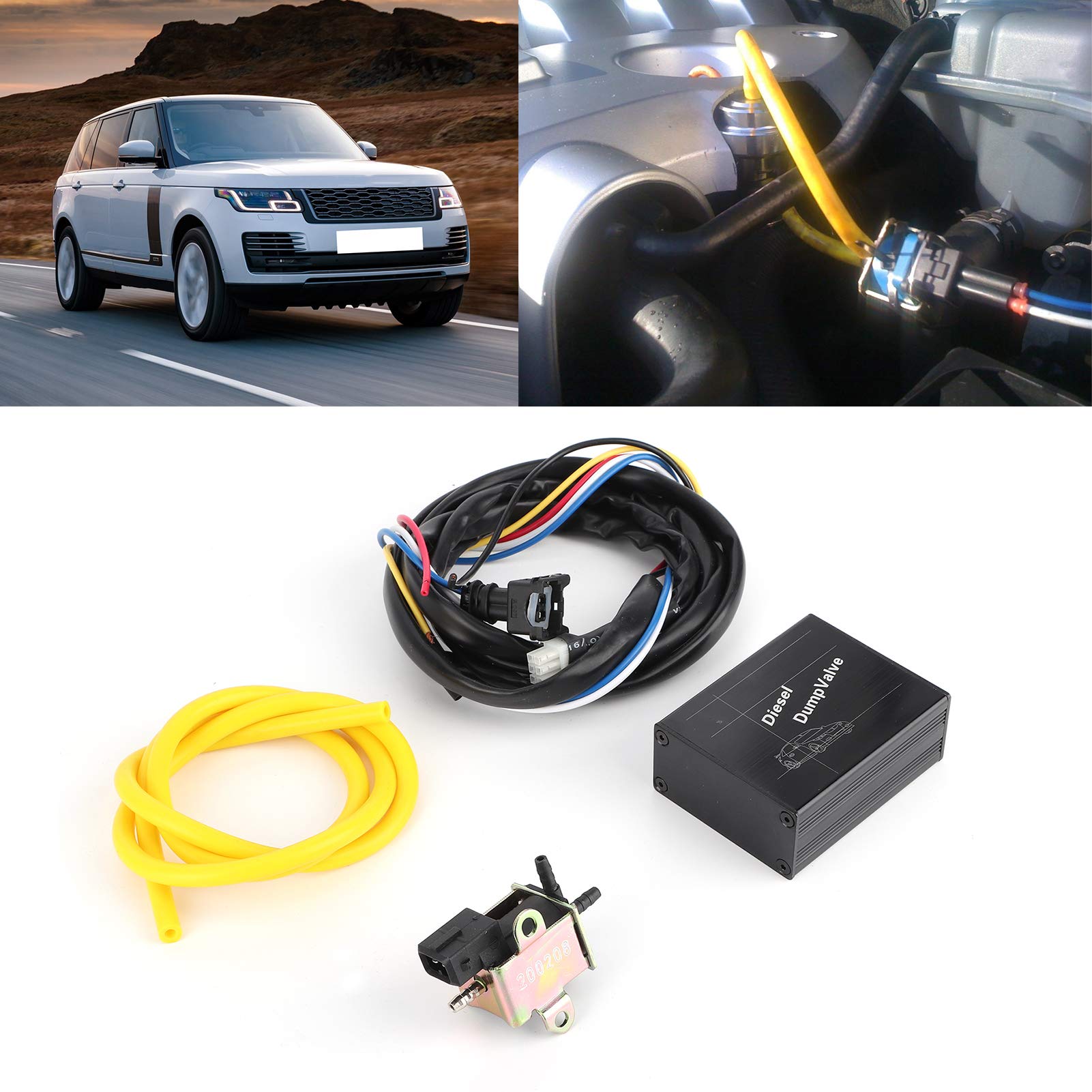 Zestaw zaworów odpowietrzających turbo uniwersalny sterownik elektryczny BOV zestaw zaworów elektromagnetycznych akcesoria samochodowe