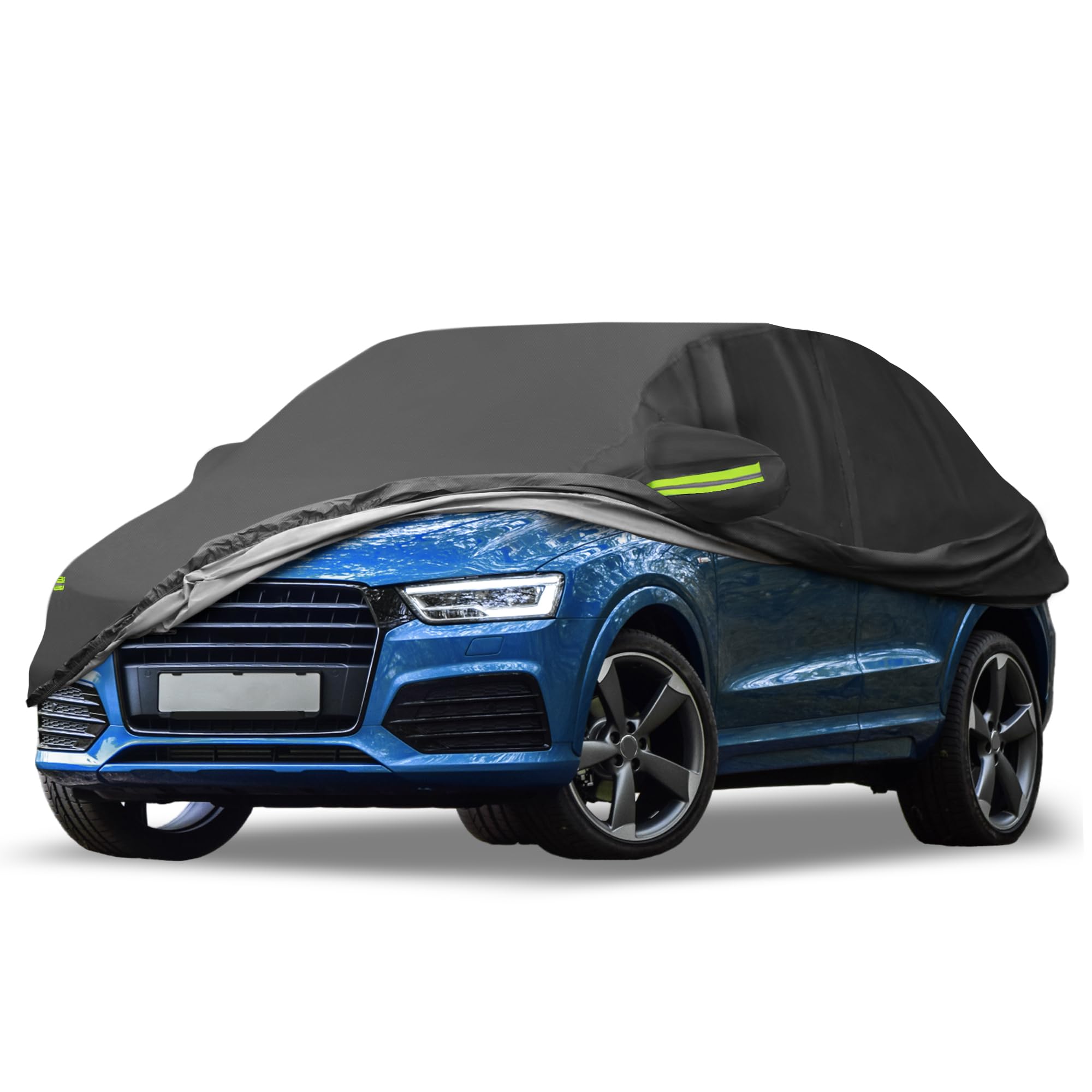 uxcell Waterproof Car Cover for Audi Q3 12-23 Black