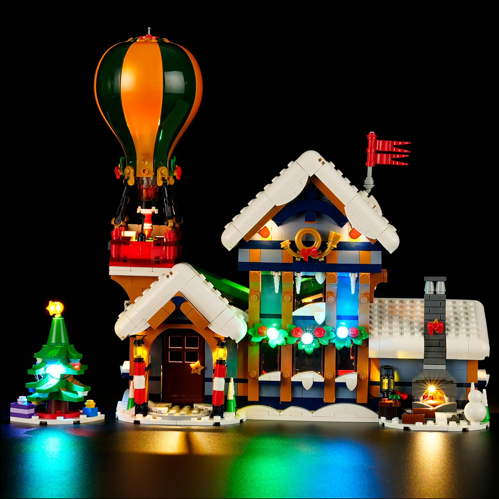 LIGHTAILING Light For Lego-10339 Santa's Post Office - Led Lighting Kit Compatible With Lego Building Blocks Model - NOT Included The Model Set