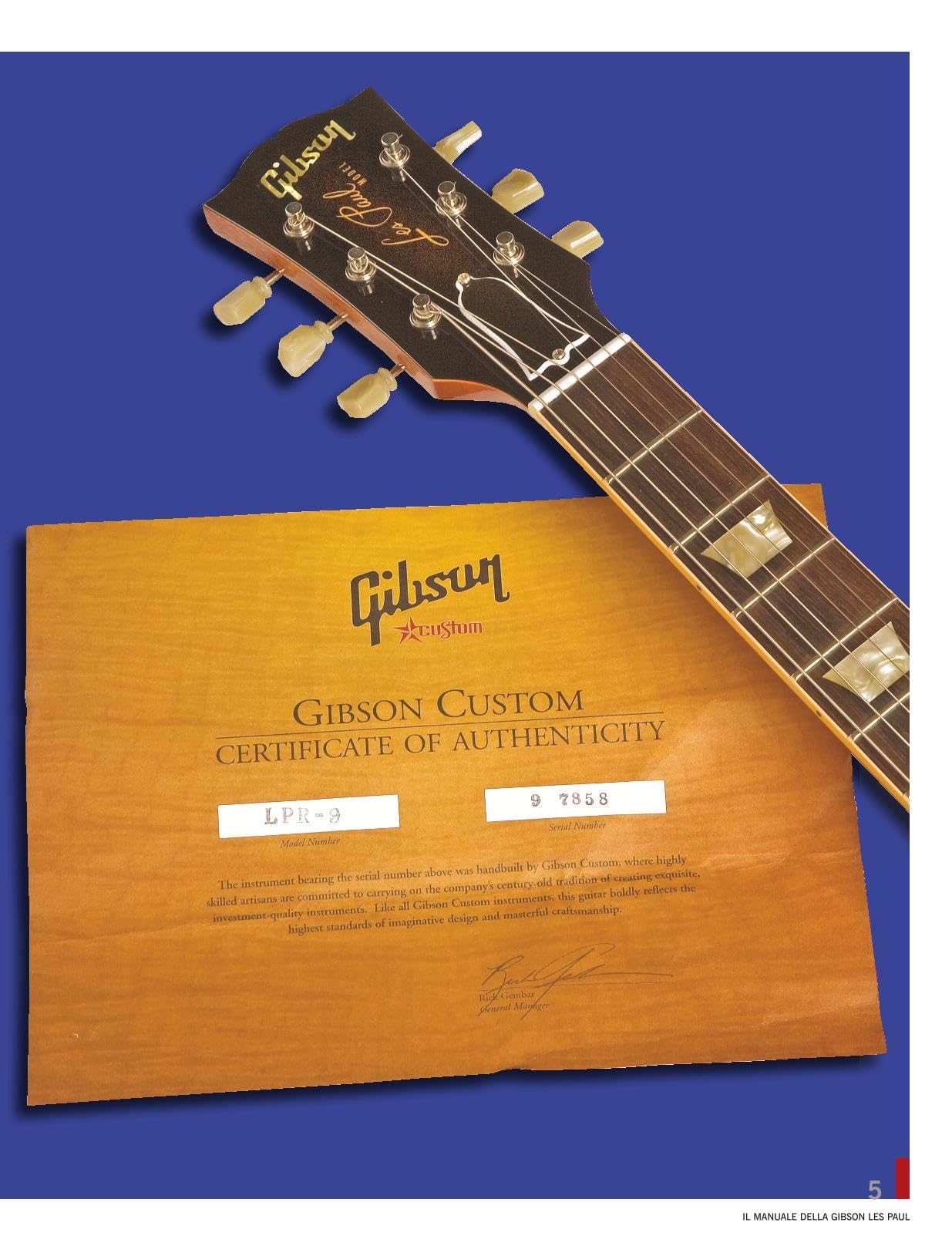 Il manuale della Gibson Les Paul