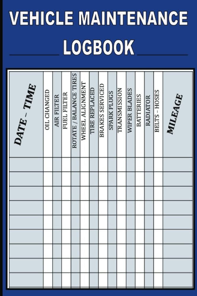 Vehicle Maintenance Log Book: Car Maintenance Log Book - Oil Change Logbook - Auto Maintenance Log Book - Car Repair Journal - Car, Truck, or Motorcycle Gift: Publishing, SLIMANI HM: Amazon.com: Books vehicle-maintenance-log-book-car-maintenance-log-book-oil-change-logbook-auto-maintenance-log-book-car-repair-journal-car-truck-or-motorcycle-gift-publishing-slimani-hm-amazon-com-books