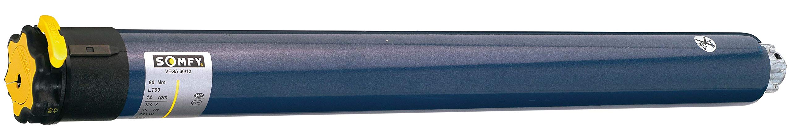 somfy 3660849555696 - Motore Tubolare LT 60 Sirius 1164142 80/12 SW 70 ESM