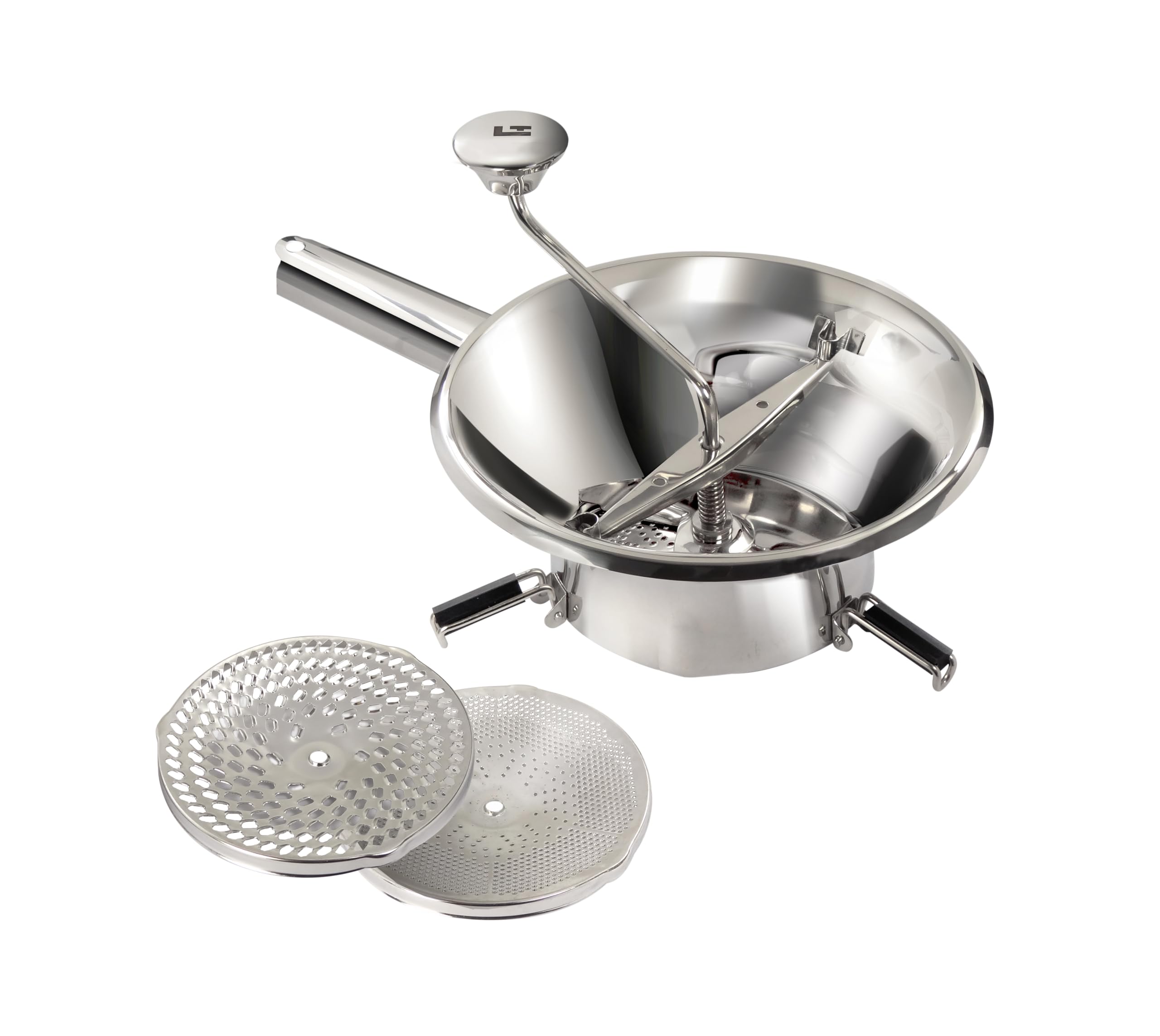 Tellier Silver Louis Small Moulin Rotary Food Mill