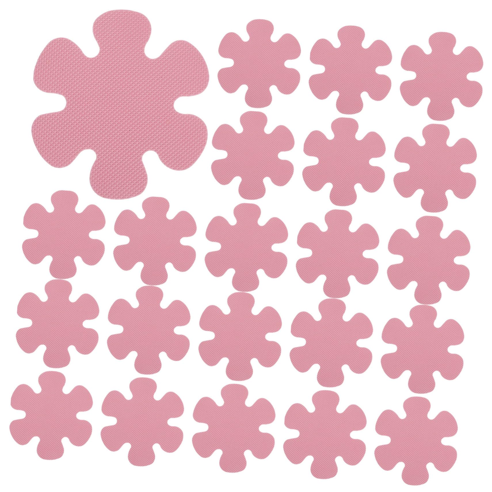 ABOOFAN 20Pcs Flower Shape Non Slip Adhesive Stickers for Bathtub Shower Pool Stairs Bathroom Floor Decals for Safety Home Decoration