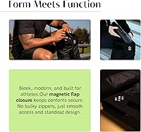 Vista 5 de Bolsa a prueba de olores Salt Athletic, Negro, XL