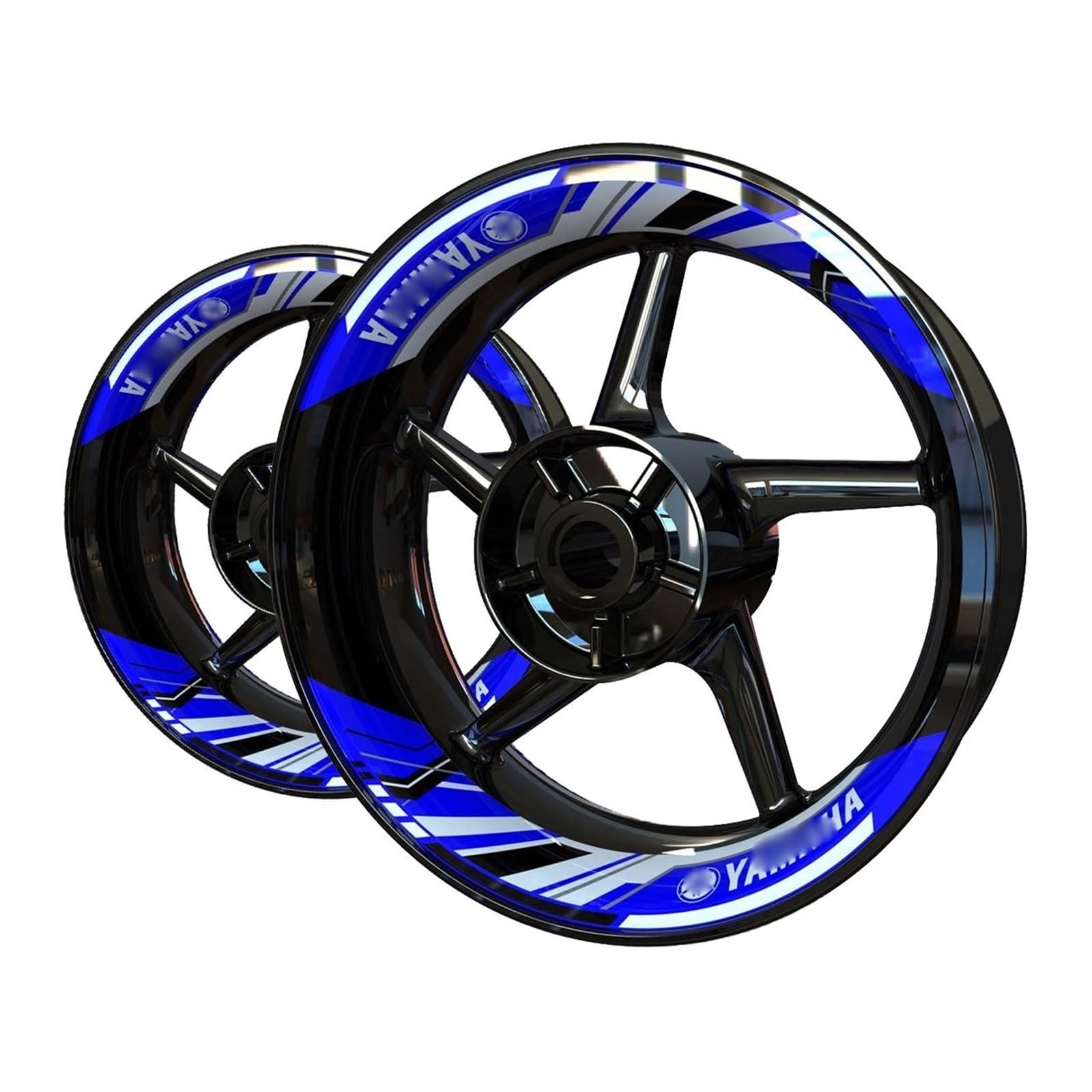 Sticker Wheel Rim Decal for for Mt07 for Mt09 for FZ6 for R15 for Wr450f for Hp4 for YZF for R1 for R3 for R15 R1m for R6(5)