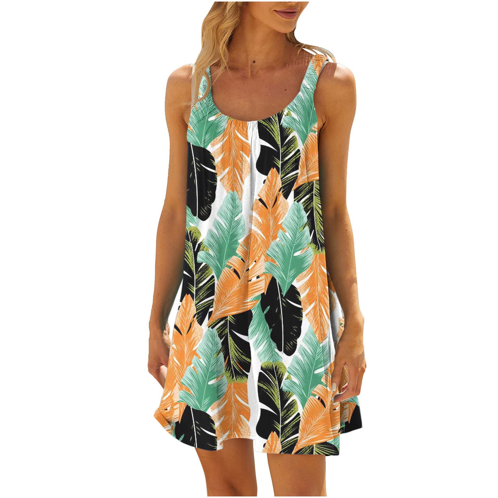 AMhomelyWomen Dress Sale Clearance Beach Dress Bikini Beachwear Coverups Casual Vacation Short Summer Halter Dresses UK Ladies Dress Party Elegant Beach Dress Club Cocktail Work Dresses Evening Gowns