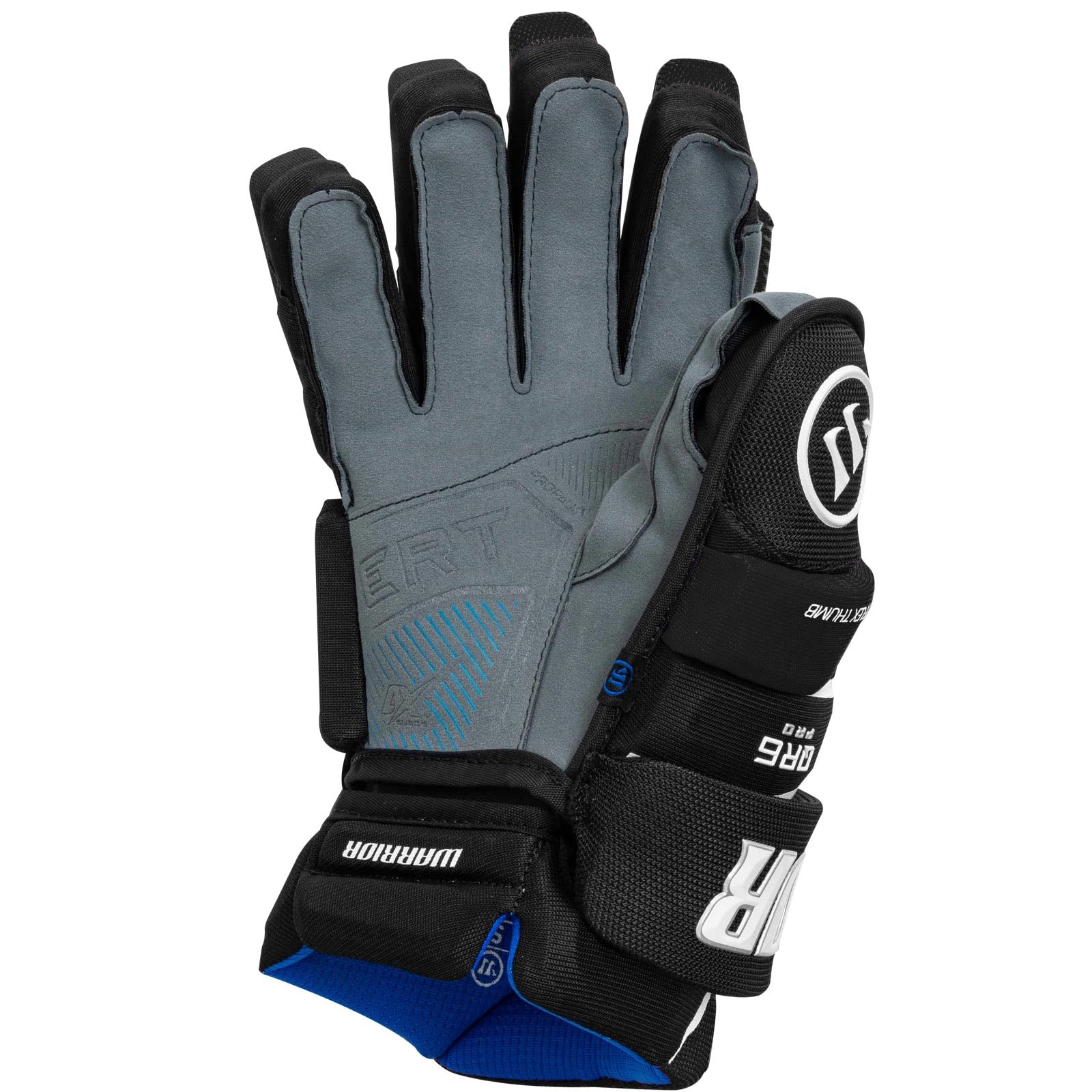 Warrior Covert QR6 Pro Handschuhe Junior, Größe:12 Zoll, Farben:Schwarz