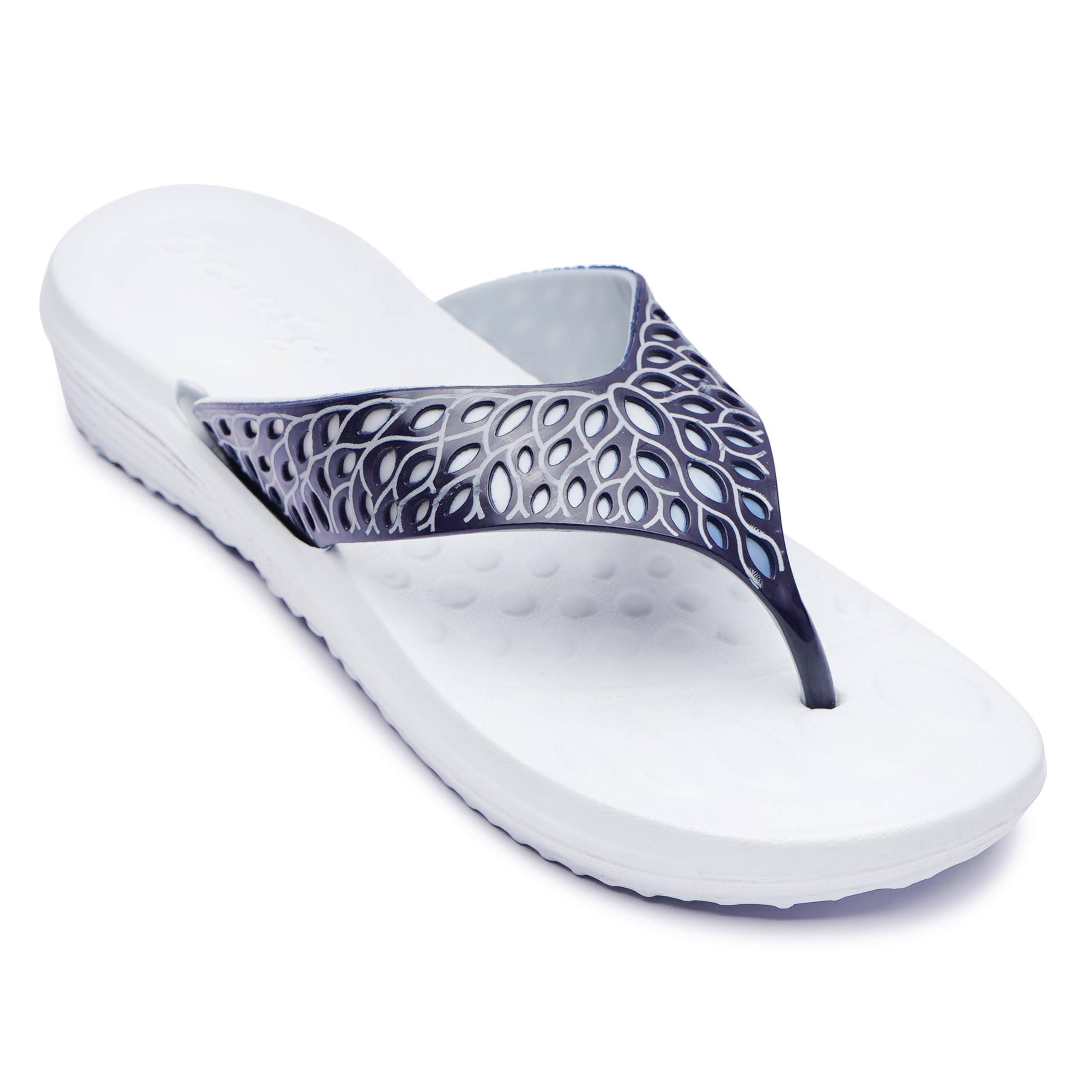 AIRDOT LADIES CASUAL SLIPPERS (GREY, UK Footwear Size System, Adult, Women, Numeric, Medium, 6) 1