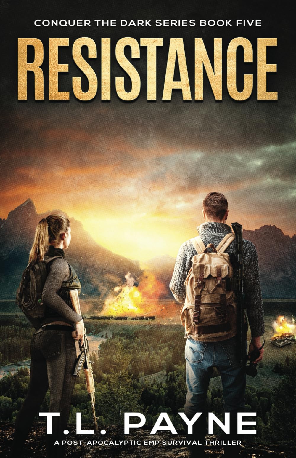 Resistance: A Post-Apocalyptic EMP Survival Thriller (Conquer the Dark Series, Book 5)