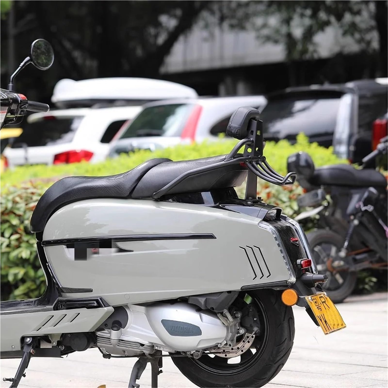 Poduszka Kufer Motocyklowy Pasuje do Longjia Victoria 300i/150si/250, tylne oparcie i modyfikacja talii, tylna poduszka, tylny wspornik półki