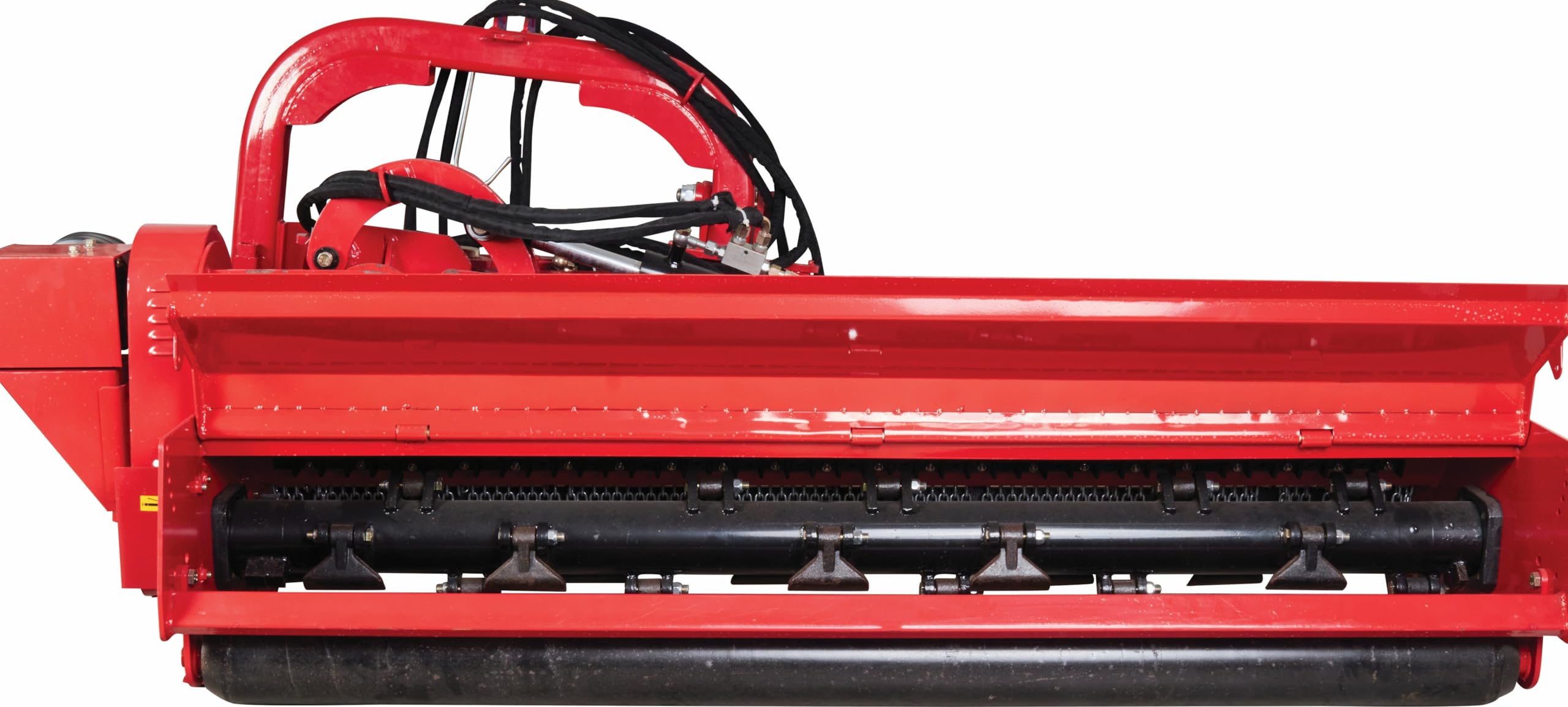 P. Lindberg Böschungsmulcher 180cm mit Ausleger, Schlegelmulcher Mähwerk mit verstellbaren Schwenkwinkel, für kleintraktor Schlepper 60 PS inkl. Zapfwelle AGF180