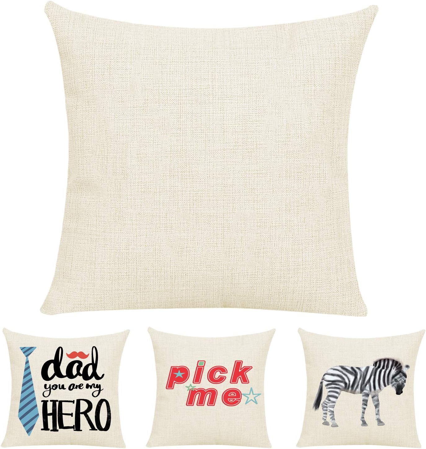 blank pillows for printing