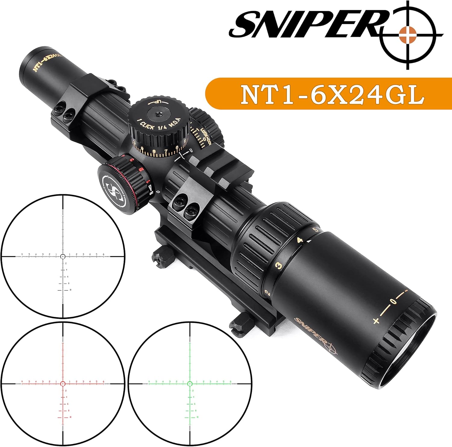Sniper 1 6X24 Tactical Illuminated Reticle Photo