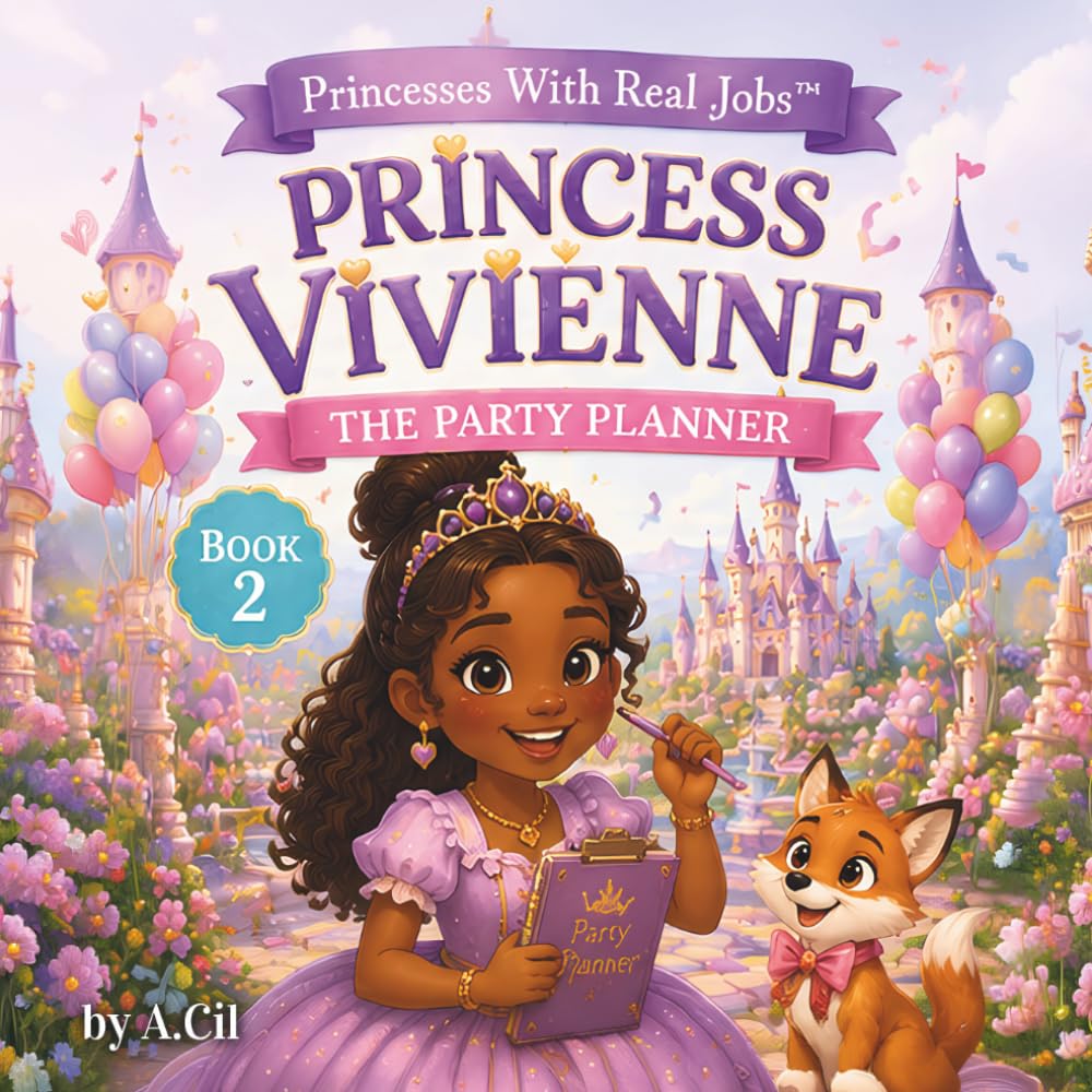 Princess Vivienne: The Party Planner: Book 2. Princesses with Real Jobs
