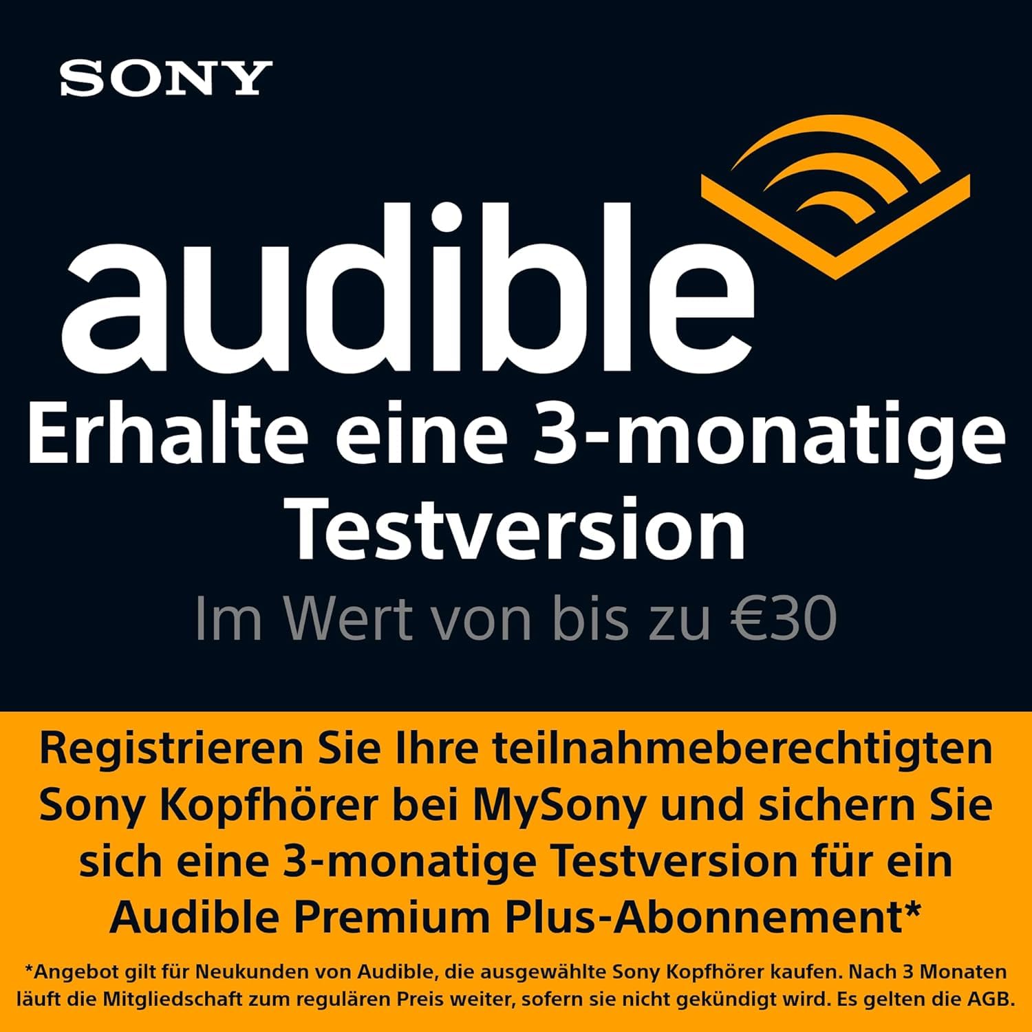 Sony WH-1000XM6 kabellose Noise Cancelling-Kopfhörer, Signature Hi-Res Sound, Bluetooth-Kopfhörer, Komfort, faltbares Design, magnetische Tragetasche, 30 Std.-Akku NC An, iOS & Android - Schwarz