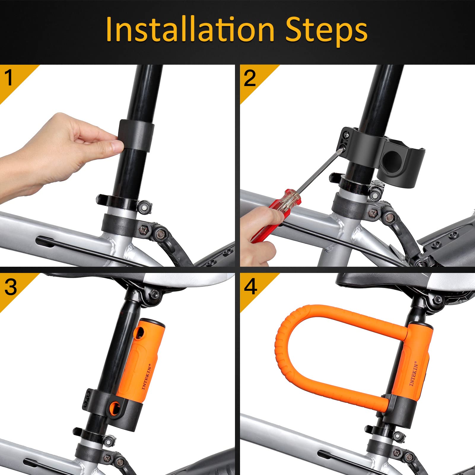 Bicicleta Ubullox Candado En U Para Bicicleta UBULLOX Bike U