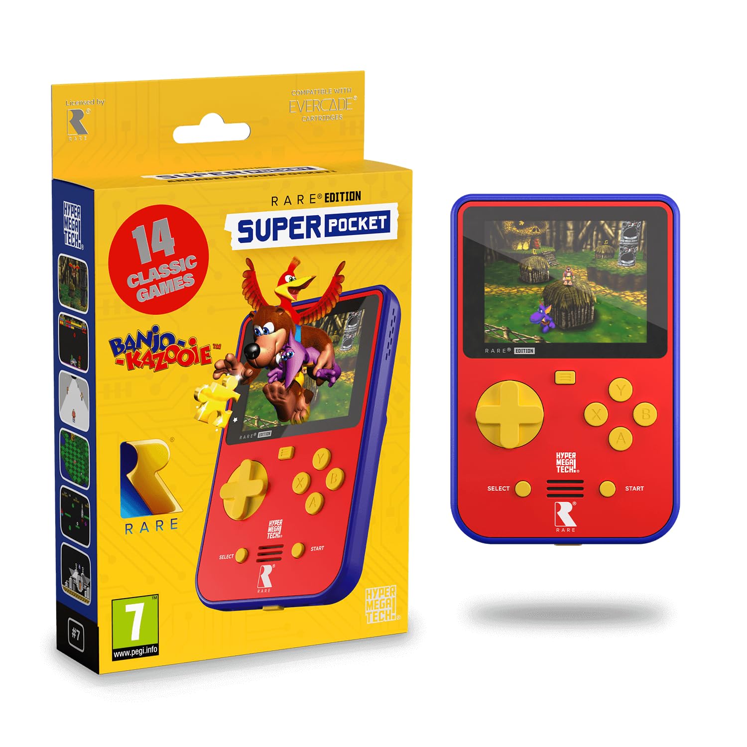 Evercade Rare Super Pocket : Amazon.co.uk: PC & Video Games