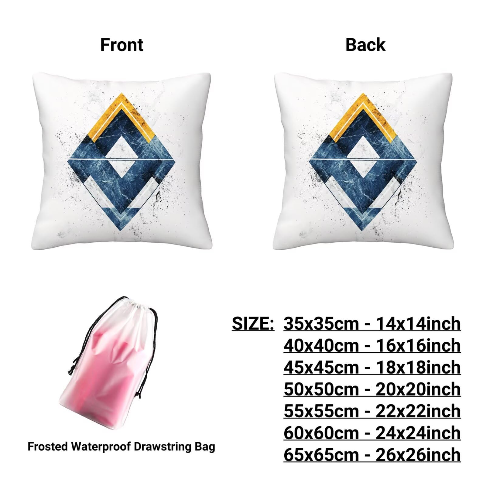Kissenbezug 55x55 Geometrie 4er Set Samt Kissenbezüge Modern Zierkissenbezug Kissenhülle Dekorative Weiche Quadratische Dekokissenbezug Sofakissenbezug Couchkissen für Zimmer Deko Schlafzimmer I-19