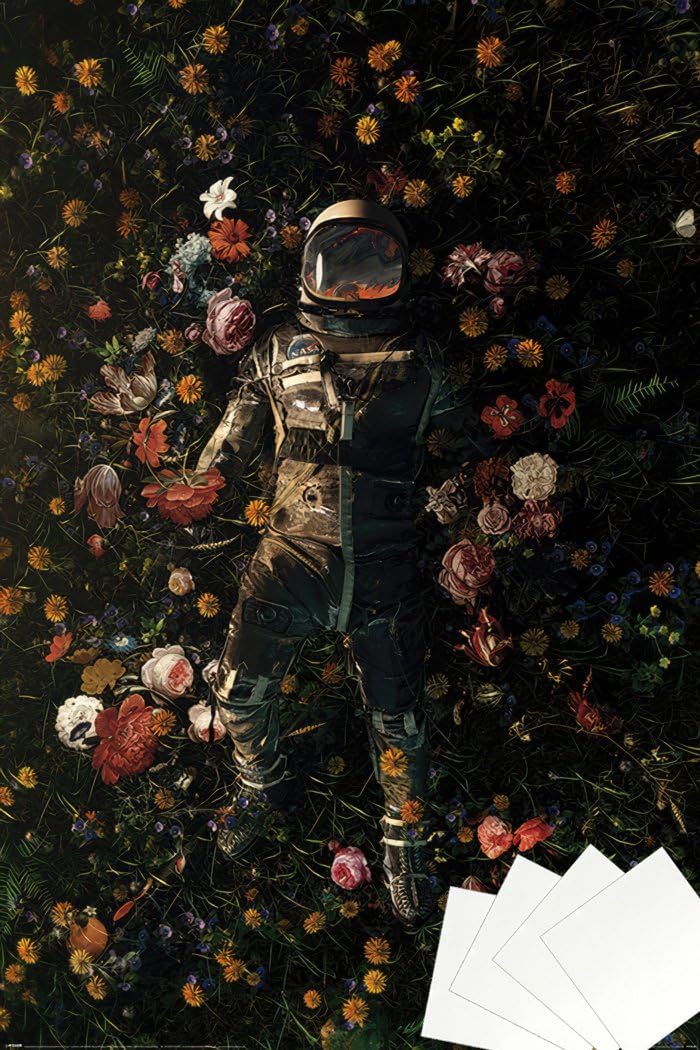 Amazon.com: Nicebleed: Garden Delights - Fantasy Poster (Astronaut