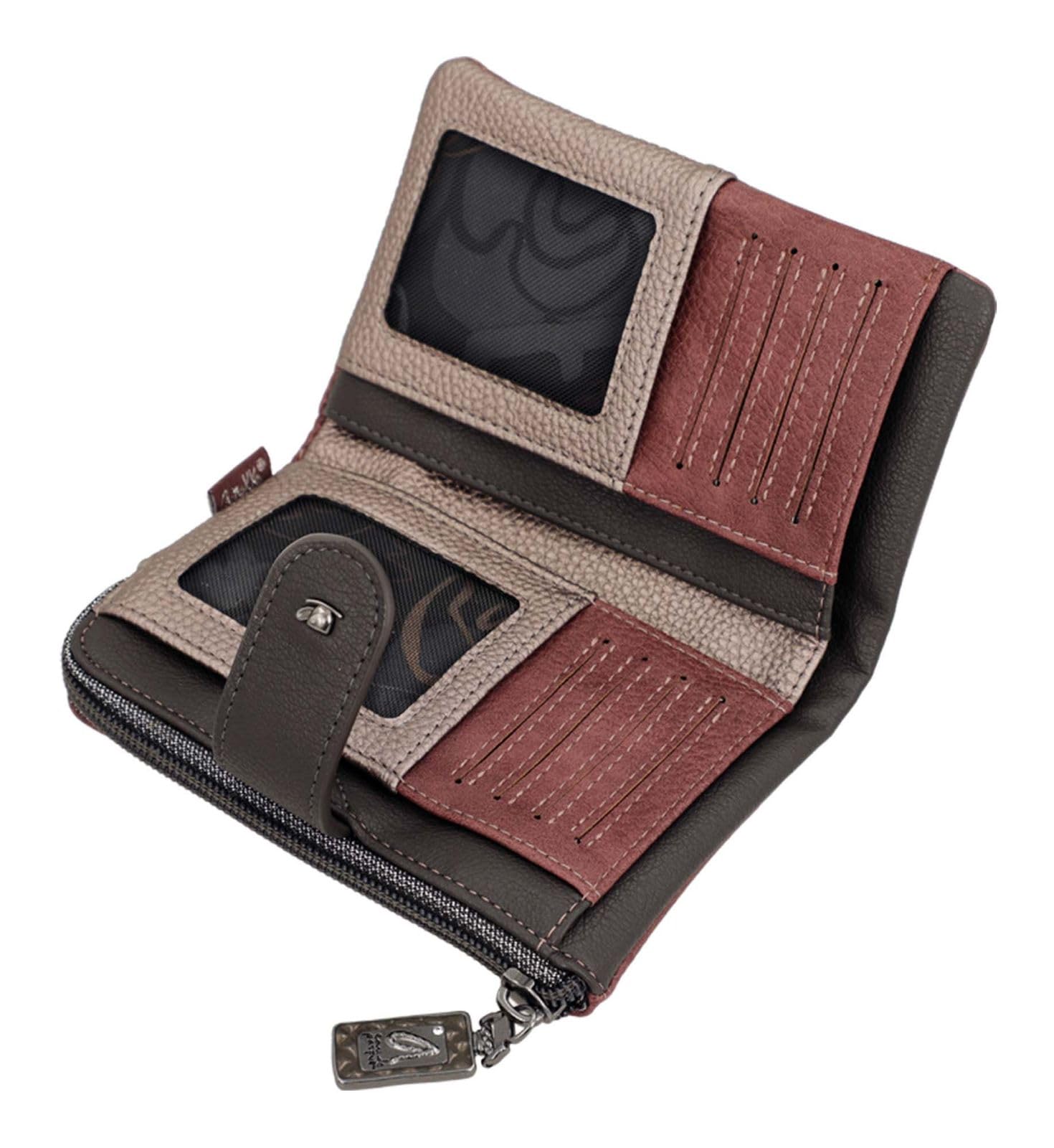 Anekke Geldbörse Mademoiselle Flexible RFID Wallet Multicolor braun
