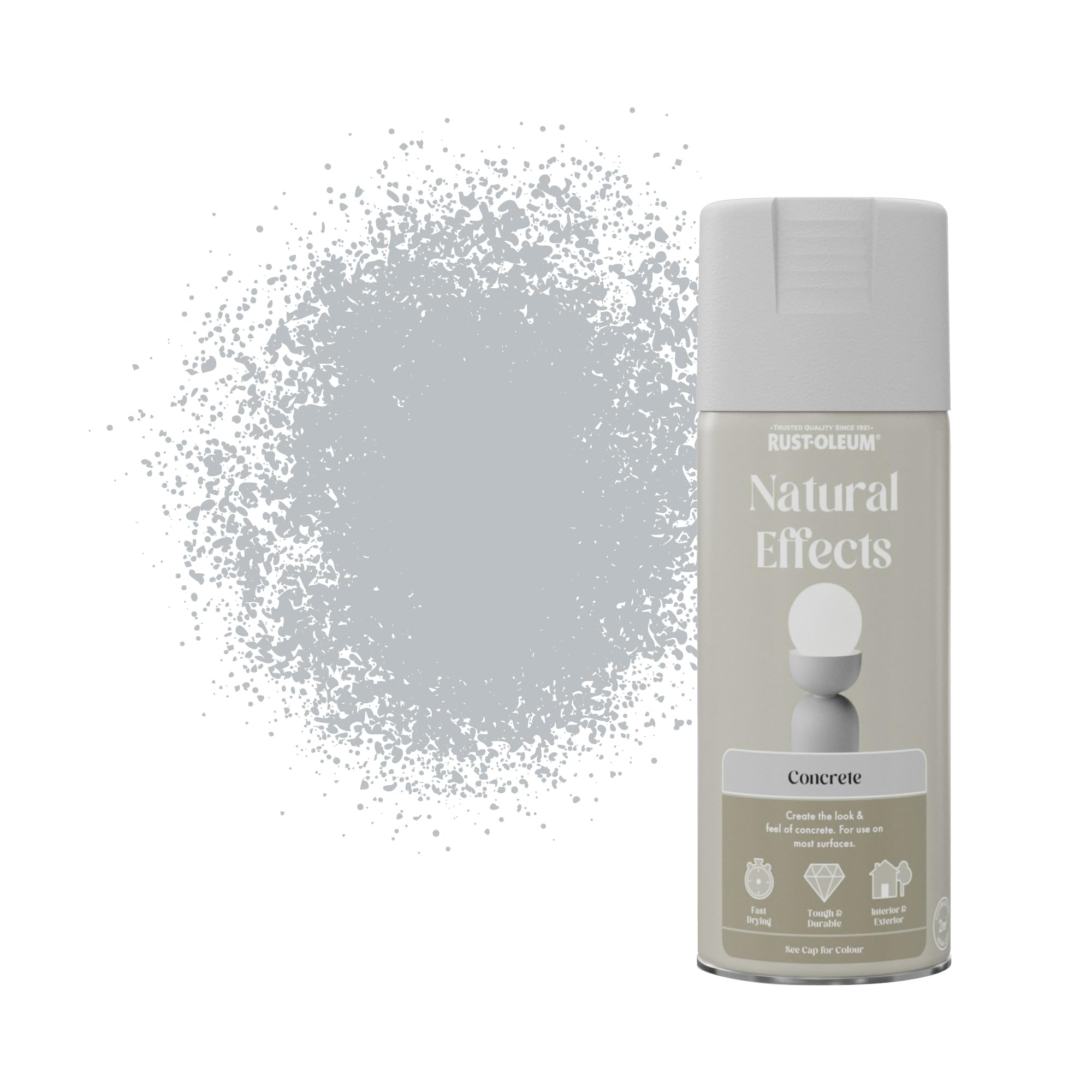 400ml Natural Effects Spray Paint - Concrete